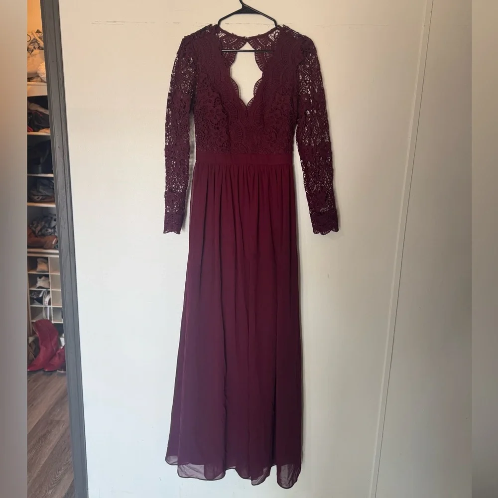 Lulus red dress - Picture 1 of 2